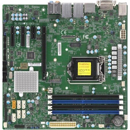 Supermicro X11Scq - Uatx - 8Th Generation Intel Core I7/I5/I3/Pentium/Celeron MBD-X11SCQ-O
